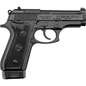 PISTOLA TAURUS PT 58 HC PLUS OXIDADO CAL. .380